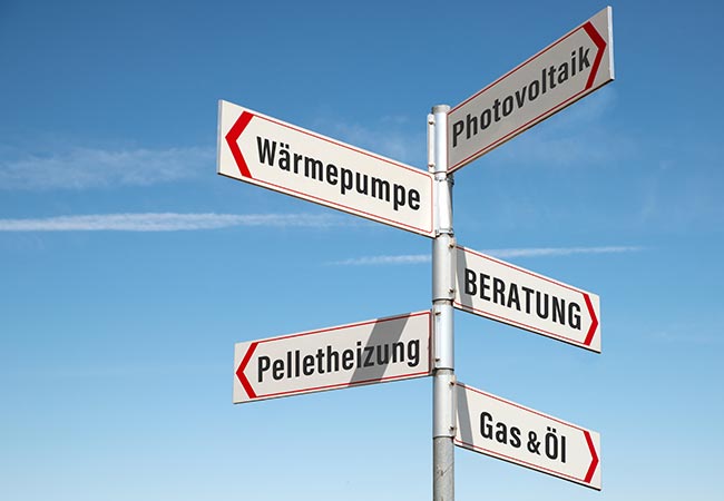 Beratung zu Fördermöglichkeiten für Heizung und Sanierung